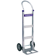 Aluminum Hand Truck - Semi-Pneumatic Wheels