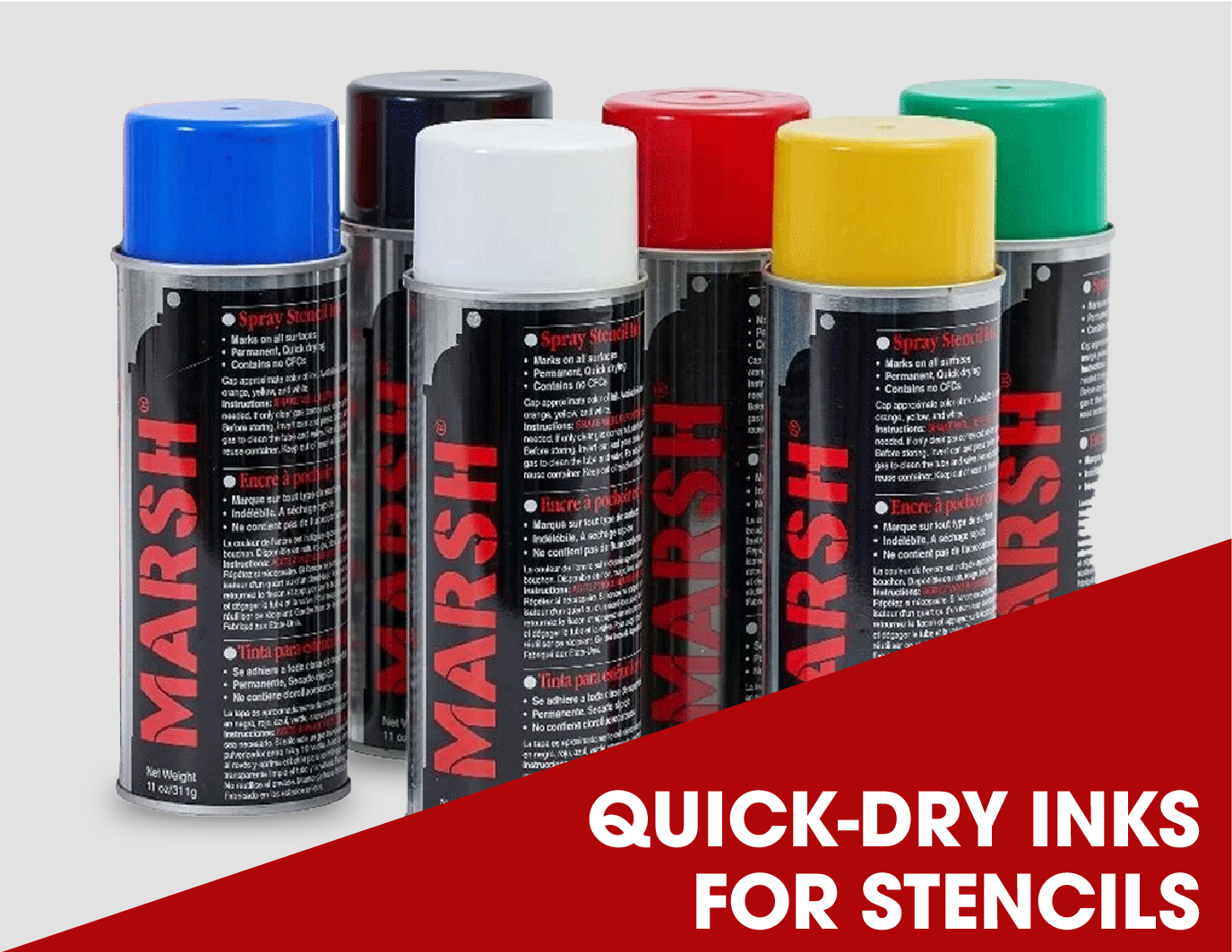 Marsh® Spray Inks